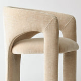 Khloe Modern Chenille Dining Chair with Arms (Set of 4)
