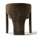 Khloe Modern Chenille Dining Chair with Arms (1-Piece)