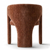 Khloe Modern Chenille Dining Chair with Arms (Set of 2)