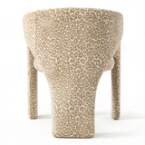 Khloe Modern Leopard Chair with Arms (1-Piece)