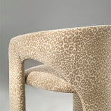 Khloe Modern Leopard Chair with Arms (1-Piece)