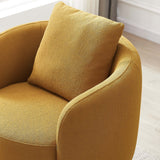 Dylan Gold Boucle Lounge Chair