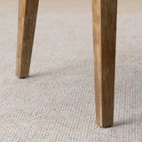 Lawrence Modern Upholstered Dining Chairs with Arms (Set of 4)
