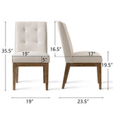Lawrence Modern Upholstered Dining Chair (Set of 4)