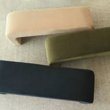 Lily 60" Modern Velvet Waterfall Bench