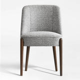 London Upholstered Solid Wood Full Back Dining Chair (Set of 4)
