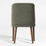 London Upholstered Solid Wood Full Back Dining Chair (Set of 2)