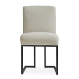 Mason Modern Metal Frame Upholstered Dining Chair (Set of 2)