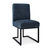 Mason Modern Metal Frame Upholstered Dining Chair (Set of 2)