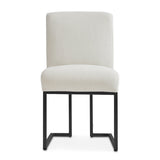 Mason Modern Metal Frame Upholstered Dining Chair (Set of 2)
