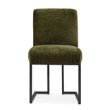Mason Modern Metal Frame Upholstered Dining Chair (Set of 2)