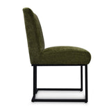 Mason Modern Metal Frame Upholstered Dining Chair (Set of 2)