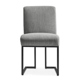 Mason Modern Metal Frame Upholstered Dining Chair (Set of 2)