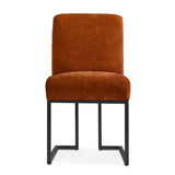 Mason Modern Metal Frame Upholstered Dining Chair (Set of 2)