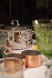 Mauviel M'COOK 5-Ply Stewpan With Lid, Cast Stainless Steel Handles