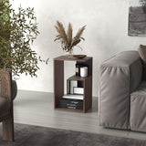 Everet 25" High 3-Tier Shelf Side Table