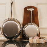 Mauviel M'ELITE Hammered 5-Ply 2-Piece Nonstick Frying Pan Set With Cast Stainless Steel Handles