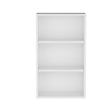 TUHOME Eco 36" High Open 3-Tier Wall Cabinet with Vertical Shelves, Modern Wall-Mounted Storage Unit for Bedroom, Office, Living Room or Garage, Compact Cube Shelf Organizer for Books, Décor, Toiletries and Everyday Essentials