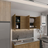 120 Wall Cabinet for Kitchen, Dishes Cabinet