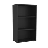 TUHOME Eco 36" High Open 3-Tier Wall Cabinet with Vertical Shelves, Modern Wall-Mounted Storage Unit for Bedroom, Office, Living Room or Garage, Compact Cube Shelf Organizer for Books, Décor, Toiletries and Everyday Essentials