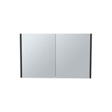 TUHOME Bouti 19.7-Inch High by 31.5-Inch Wide Double-Door Mirror Medicine Cabinet with Three Interior Shelves, Wall-Mounted Storage Organizer for Bathroom or Kitchen Essentials, Modern Space-Saving Cabinet Design
