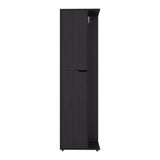 Austin Tall Freestanding Kitchen Pantry and Cabinet with Open Space for Microwaves or Coffee Station, One Superior Cabinet, One Low Storage Cabinet and Open Shelf