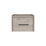 TUHOME Boa Floating Nightstand with Wall-Mounted Design, Spacious Storage Drawer, Upper Display Surface and Sleek Contemporary Profile Offering Modern Bedroom Organization and Durable Engineered Wood Construction