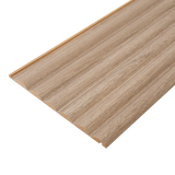 Flexible MDF Wall Panel - Textured Surface for Noise Reduction, Premium Finish, Honey Oak Color, 0.35" Depth, 8.09" Width, 108.27" Height, Easy Installation