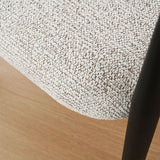 Manhattan Modern Chenille Dining Chair With Arms (Set of 2)