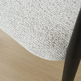 Manhattan 25.5" Chenille Metal Frame Counter Stool With Armrest And Footrest (Set of 2)