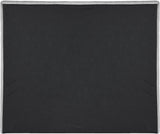 Maxwell Contemporary Bed – Luxurious Cream Linen Texture with Deep Channel Tufting for Elegance