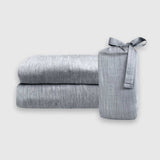 Melange Bamboo Pillowcases - Silver
