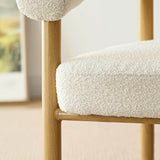 Melbourne Modern Boucle Upholstered Dining Chair (Set of 4)