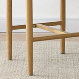 Melbourne 24" Boucle Counter Stool with Arms (1-Piece)