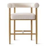 Melbourne 24" Boucle Counter Stool with Arms (1-Piece)