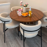 Merida Upholstered Dining Chair With Metal Legs (Set of 2)
