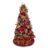 Crimson Gold Splendor Tree Decor