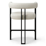 Mia 24" Modern Tweed Counter Stool with Arms (1-piece)