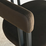 Mia Velvet Dining Chair with Arms (Set of 6)