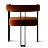 Mia Velvet Dining Chair with Arms (Set of 8)