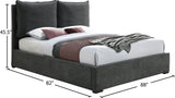 Misha Upholstered Bed with Plush Headboard and Modern Design - Comfort Meets Style in Your Bedroom