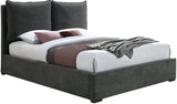 Misha Upholstered Bed with Plush Headboard and Modern Design - Comfort Meets Style in Your Bedroom
