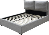 Misha Upholstered Bed with Plush Headboard and Modern Design - Comfort Meets Style in Your Bedroom