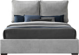 Misha Upholstered Bed with Plush Headboard and Modern Design - Comfort Meets Style in Your Bedroom