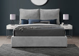 Misha Upholstered Bed with Plush Headboard and Modern Design - Comfort Meets Style in Your Bedroom