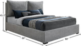 Misha Upholstered Bed with Plush Headboard and Modern Design - Comfort Meets Style in Your Bedroom