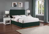 Monaco Contemporary Bed with Solid Wood Frame and Elegant Boucle Fabric for Modern Bedrooms
