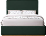 Monaco Contemporary Bed with Solid Wood Frame and Elegant Boucle Fabric for Modern Bedrooms