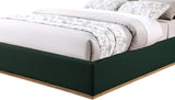 Monaco Contemporary Bed with Solid Wood Frame and Elegant Boucle Fabric for Modern Bedrooms