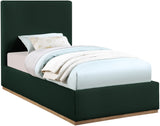 Monaco Contemporary Bed with Solid Wood Frame and Elegant Boucle Fabric for Modern Bedrooms
